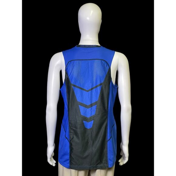 Nike Pro Combat Dri-Fit Fitted Hypercool Tank Top Shirt Men's Size Large - Picture 2 of 9